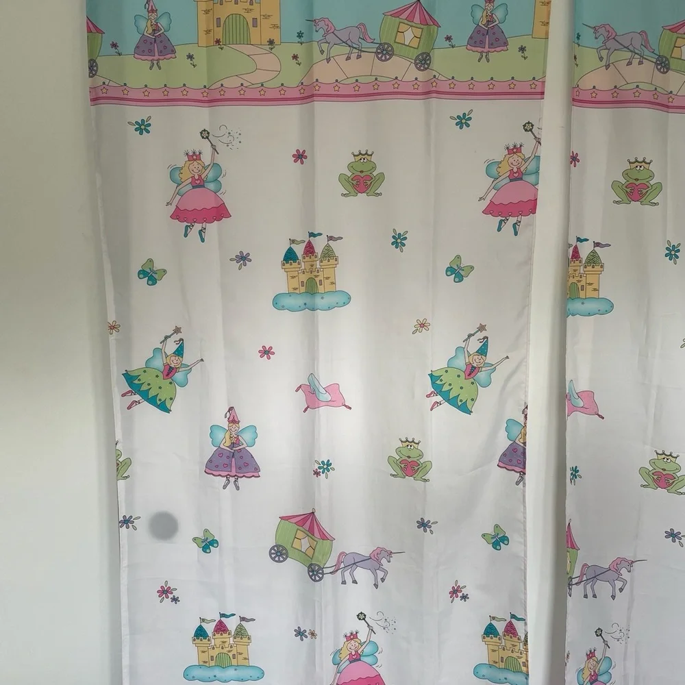 Curtains Girls Fairy Window Panels 2